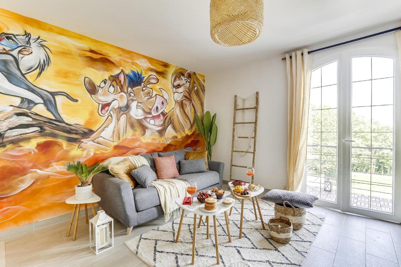 Suite Roi Lion - 4P - Proche Disney Montry Exterior photo